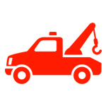 Tow Truck Wrecker Junk Car Quote Icon